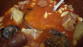La fabada premiada como la mejor del mundo.