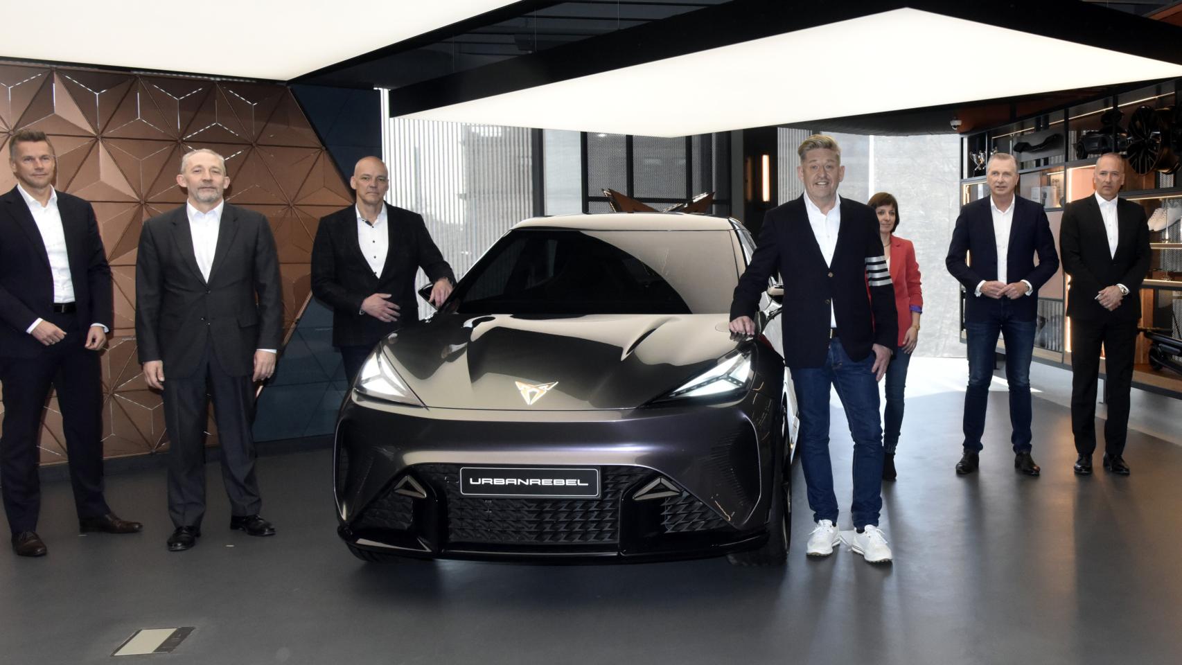 Equipo de dirección de Seat.