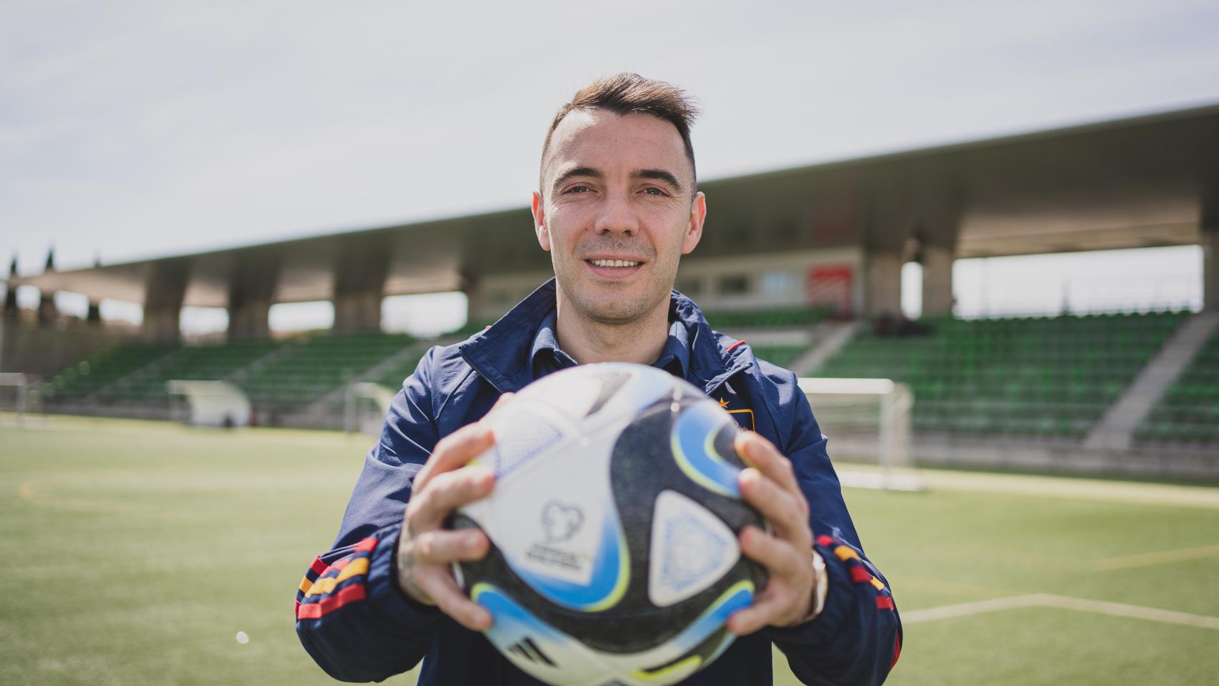 Iago Aspas posa para su entrevista en EL ESPAÑOL