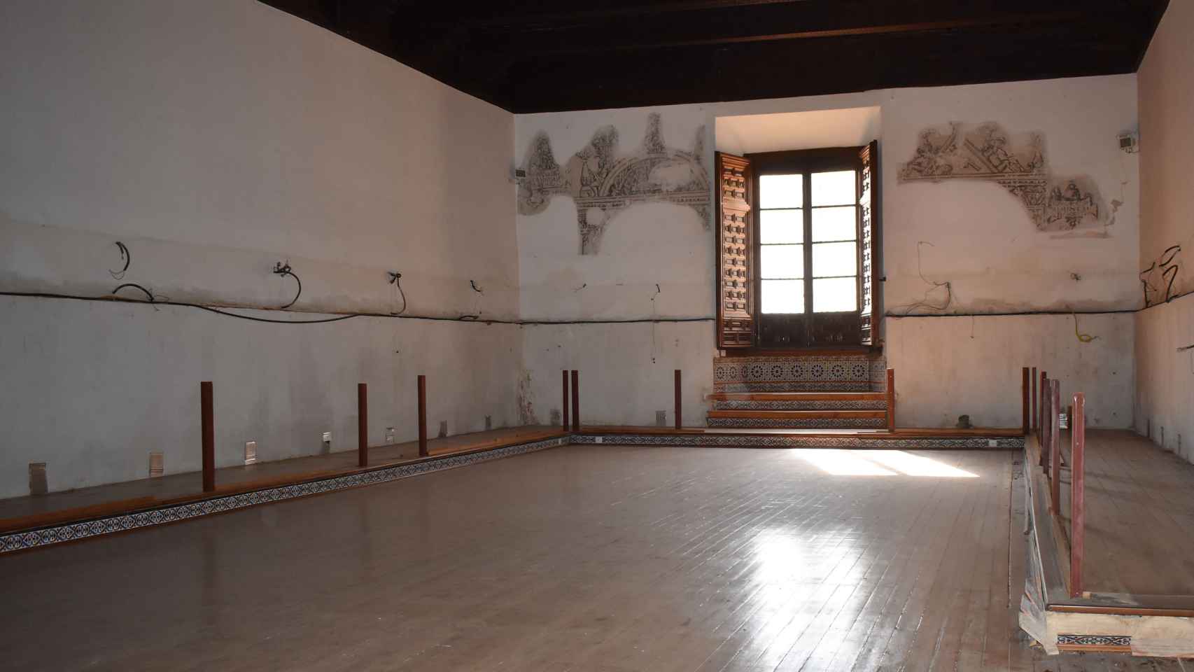 Una de las salas del convento de 'las Terreras'.