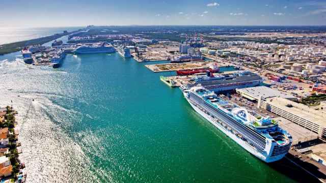 Cruceros en Fort Lauderdale, donde este fin de semana arranca la mayor feria del mundo del sector.