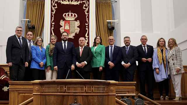Miembros del PP en las Cortes de Castilla-La Mancha. Foto: PP CLM.