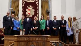 Miembros del PP en las Cortes de Castilla-La Mancha. Foto: PP CLM.