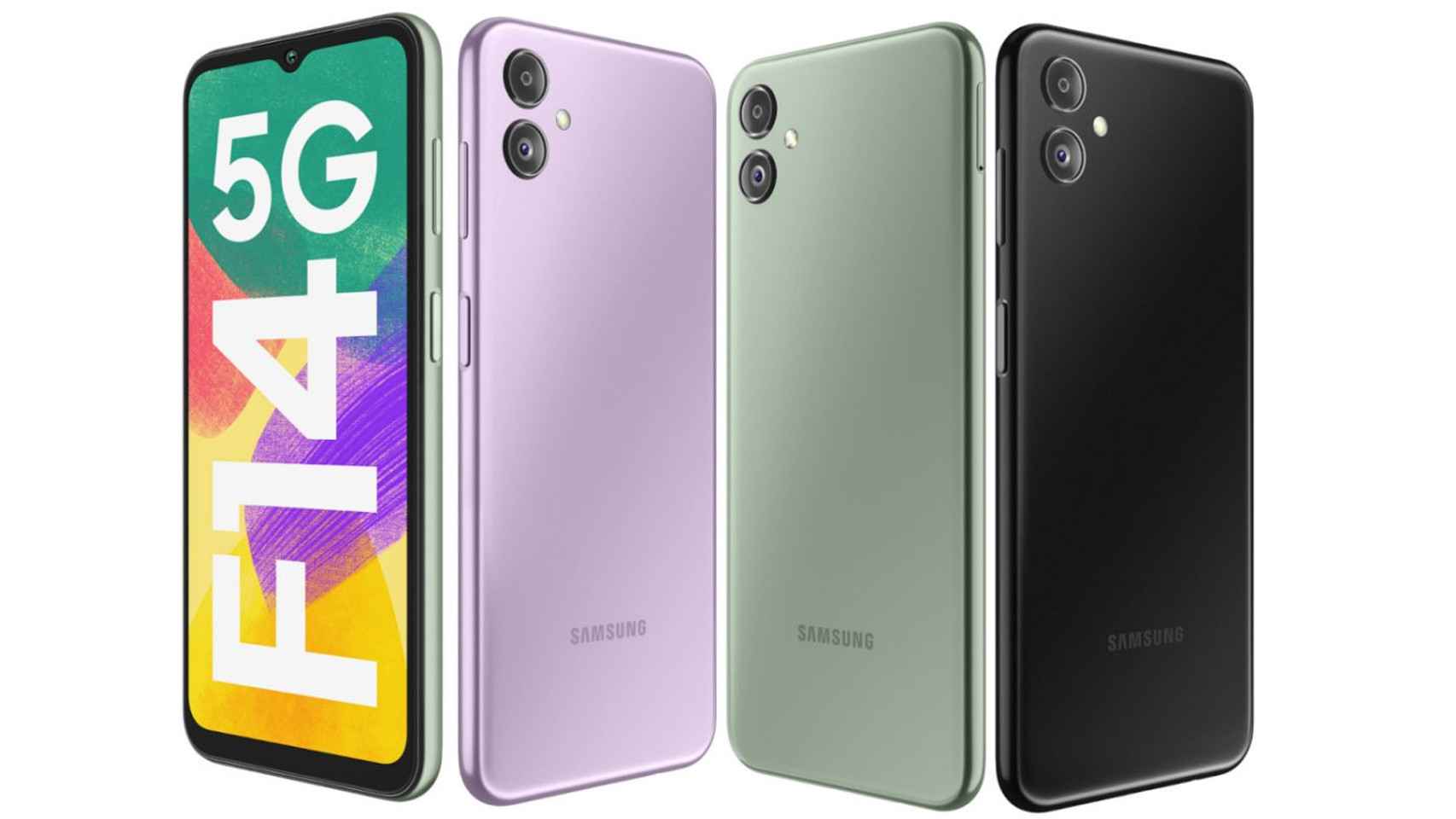Samsung Galaxy F14 5G colores