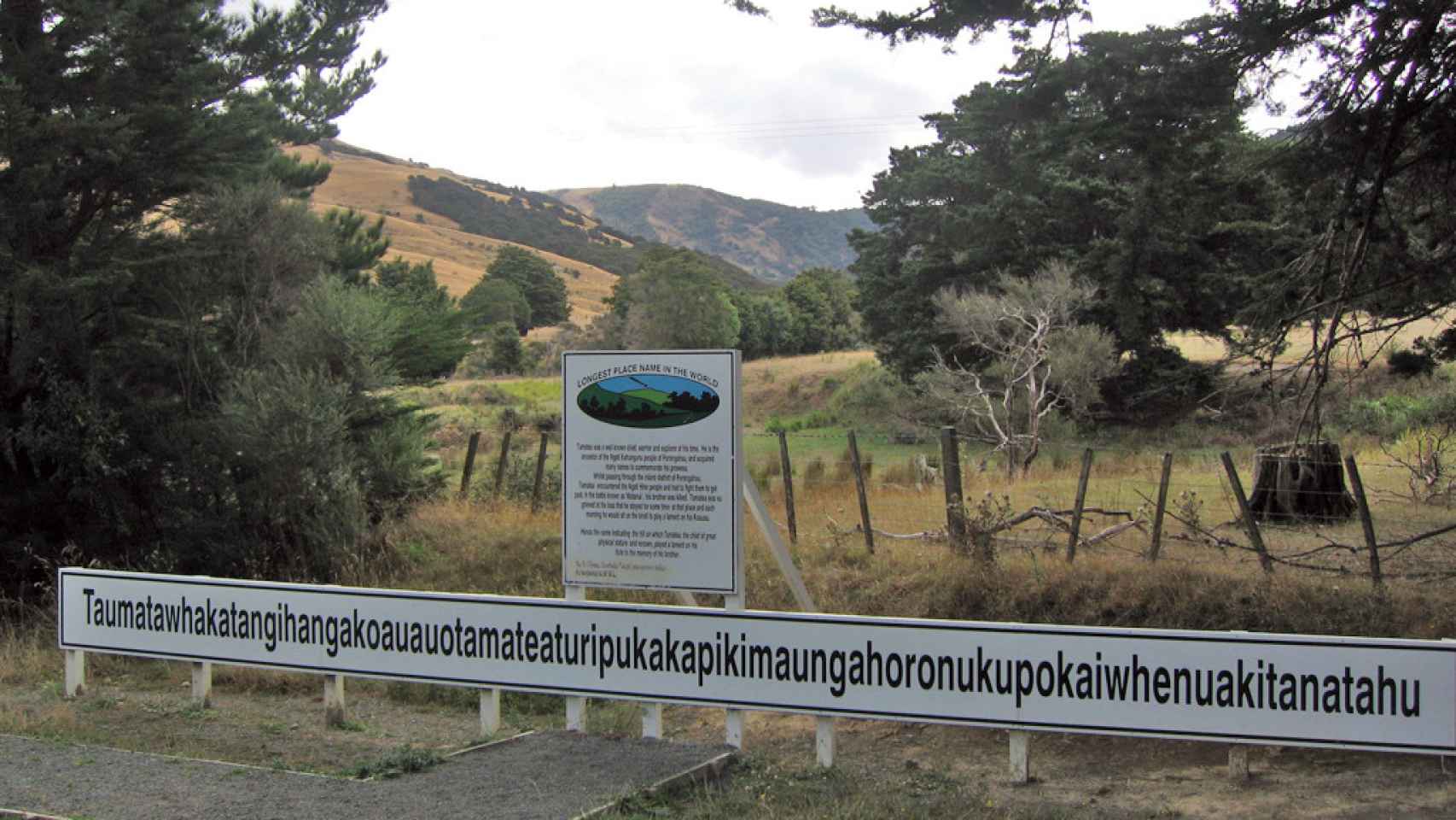 Cartel de Taumata Hill