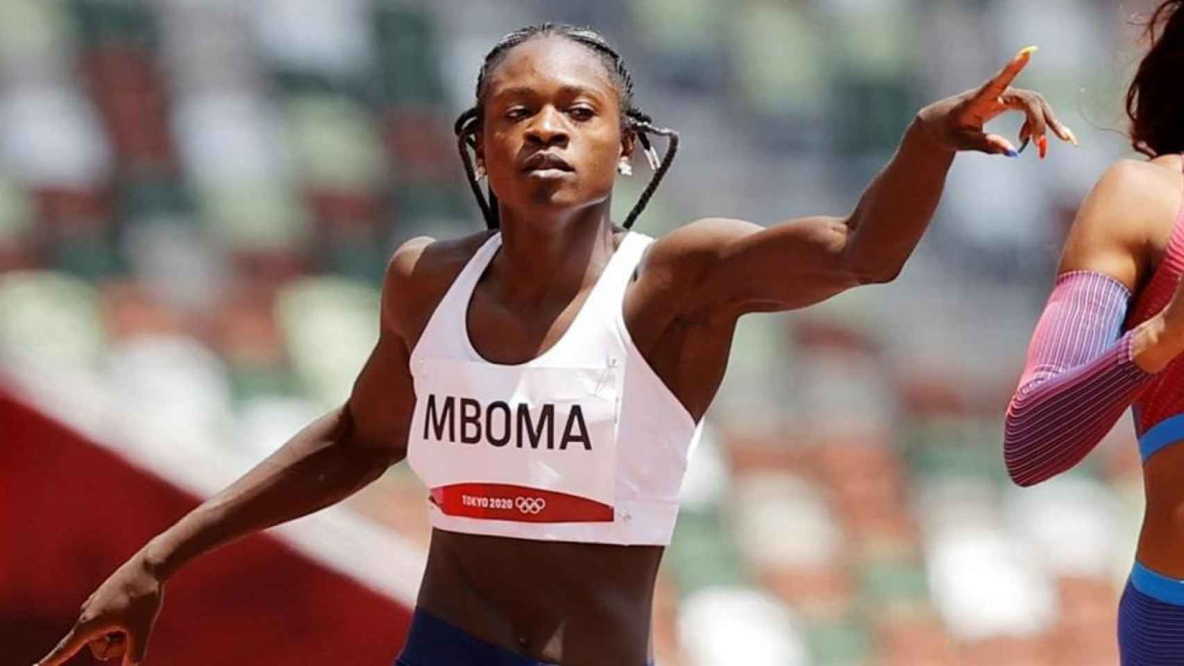 Christine Mboma, atleta con hiperandrogismo.