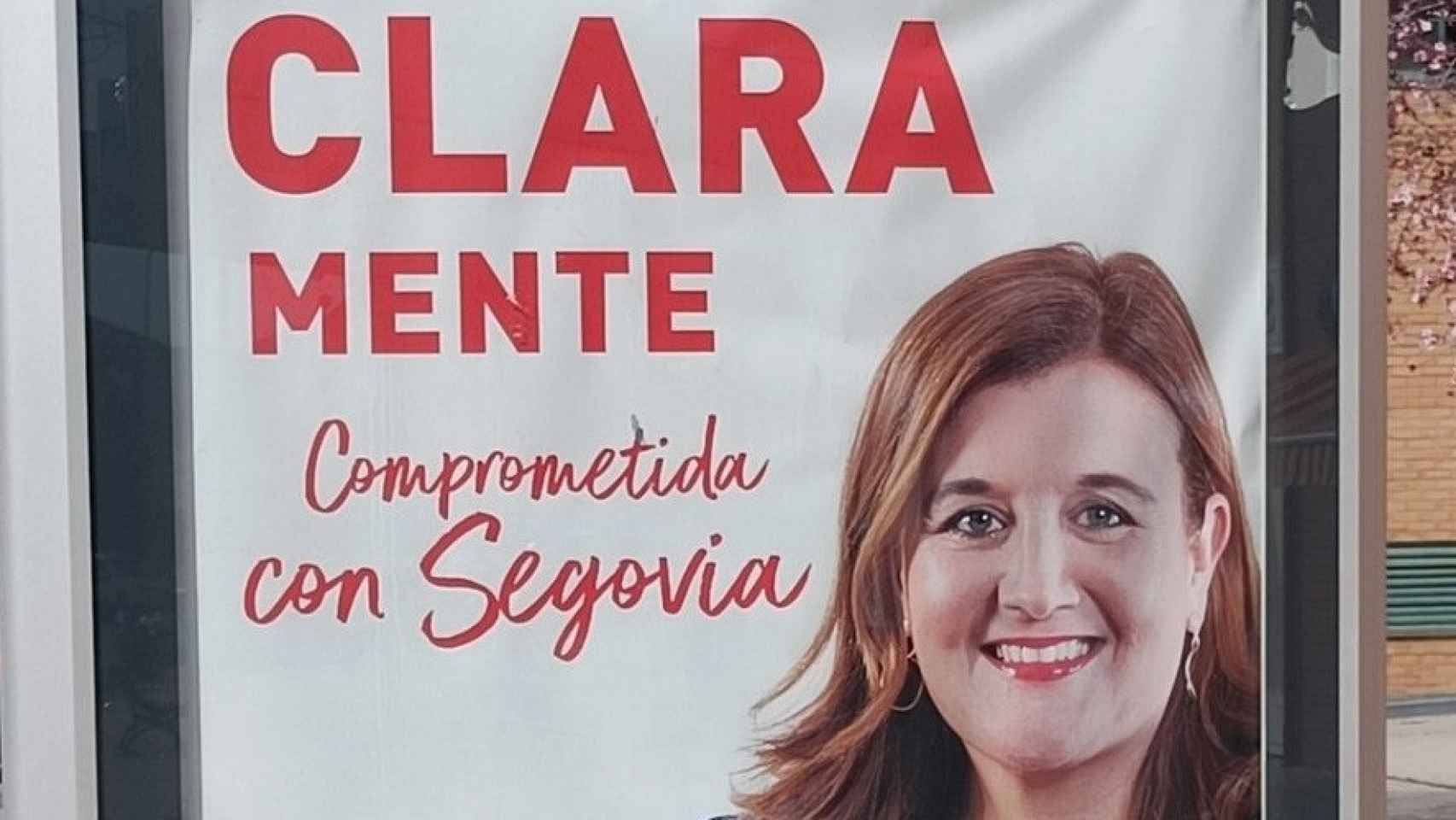 Campaña de Clara Martín, alcaldesa de Segovia.