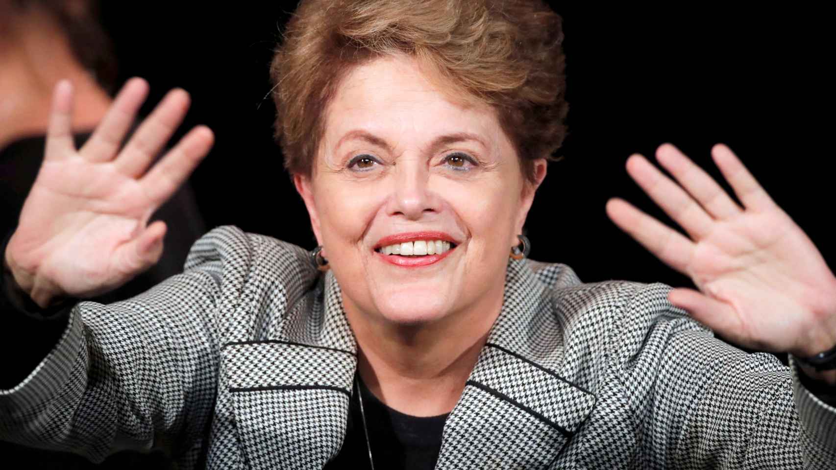 Dilma Rousseff, expresidenta de Brasil, en un evento en París en 2020.