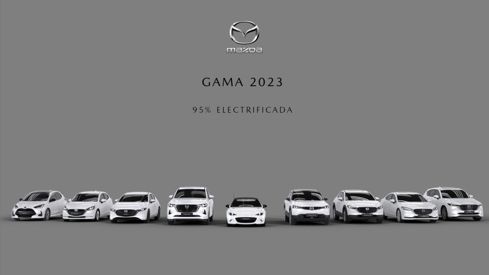 Gama electrificada de Mazda.