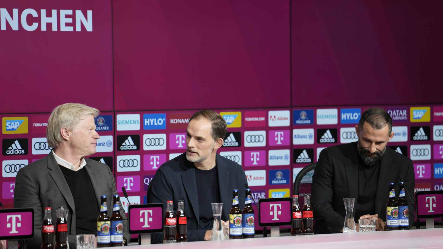 Rueda de prensa del Bayern en la presentación de Tuchel.