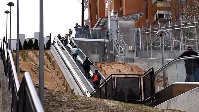 Imagen del ascensor de Parquesol