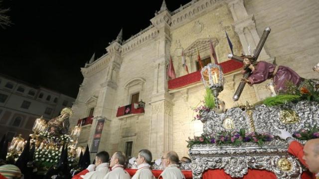Procesión del Encuentro de la Santísima Virgen con su Hijo en Valladolid