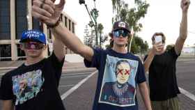 Manifestantes antiabortistas en Arizona.
