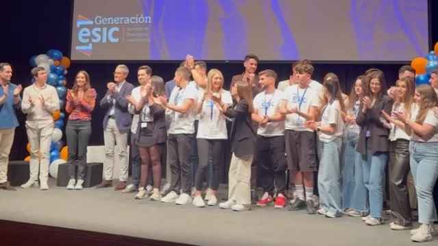 Varios de los participantes en Generación Esic en Málaga.