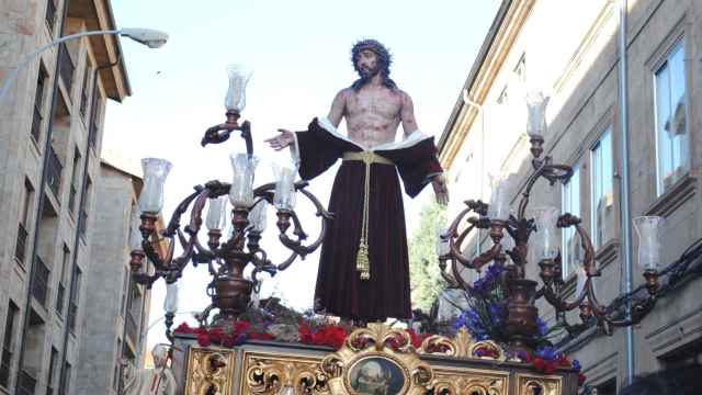Jesús Despojado de sus Vestiduras, en la Semana Santa de Salamanca