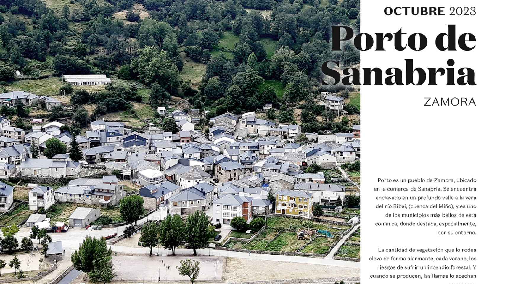 Porto de Sanabria en el calendario Driver