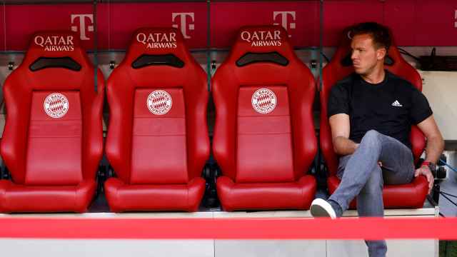 Julian Nagelsmann, en el banquillo del Bayern Múnich