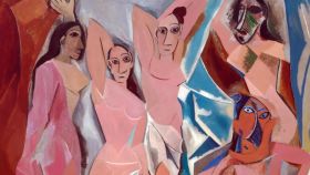 'Las señoritas de Avignon', 1907 (detalle). MoMA, Nueva York. © Sucesión Pablo Picasso, VEGAP, 2023