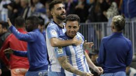 Rubén Castro celebra su gol.