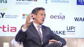 Javier Goñi (Fertiberia), durante su intervención en el foro Wake Up Spain!