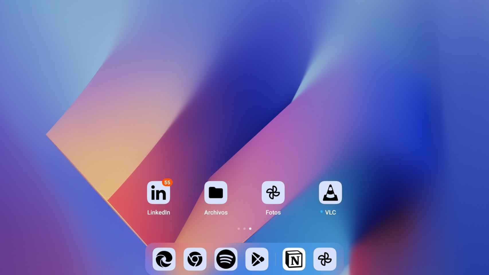 Icons with design changes in Xiaomi