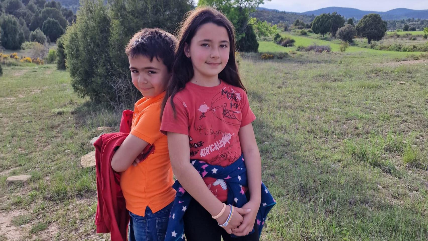 Eiden y Naiara, los hijos de Paula y Juan José en El Toro.