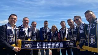 El fútbol de Benidorm entra en una nueva dimensión de la mano de David Villa