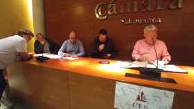 Asamblea de AETAX, Empresarios del Taxi de Salamanca, en la Cámara de Comercio