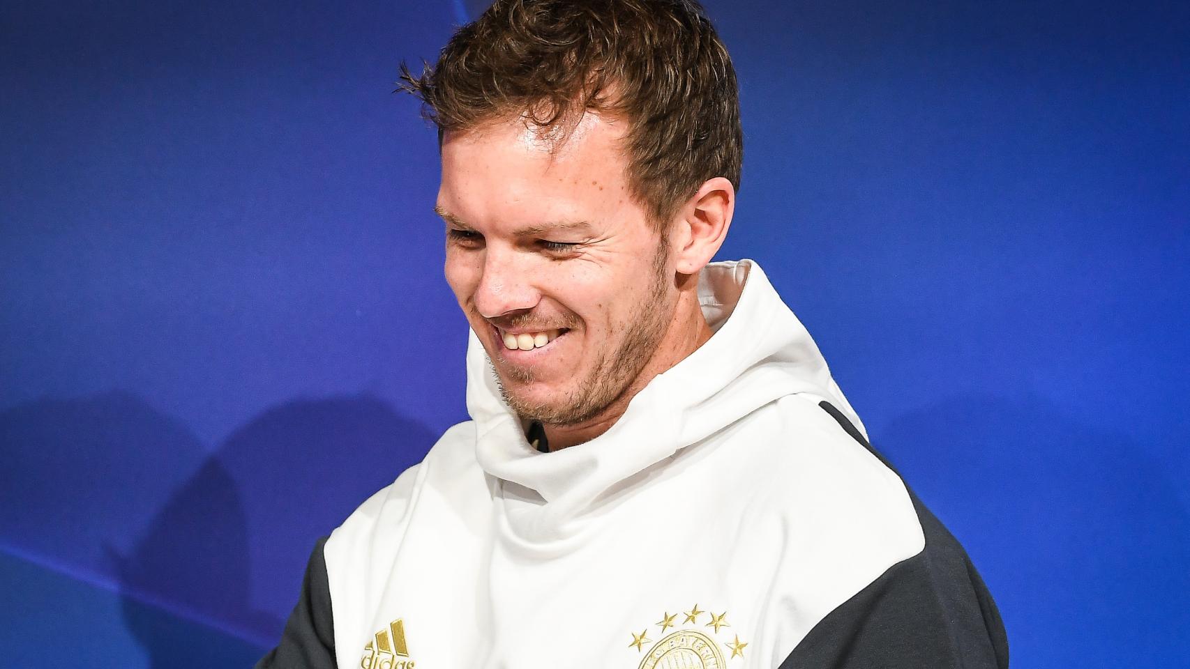 Julian Nagelsmann, en rueda de prensa con el Bayern Múnich