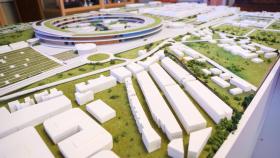 Maqueta Expo 2027 Málaga.