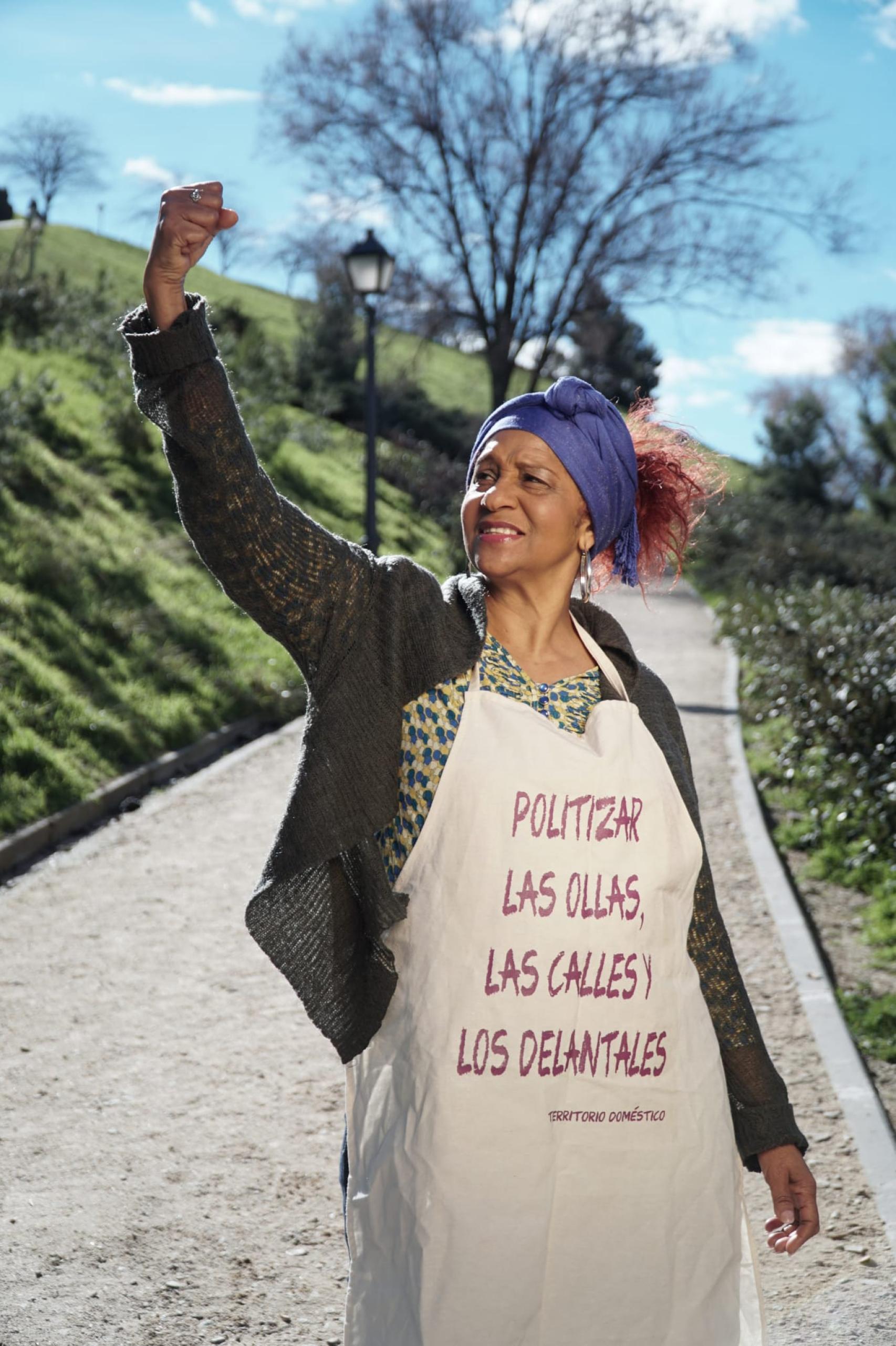 Rafaela Pimentel, portavoz del colectivo Territorio Doméstico.