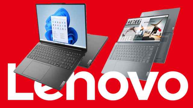 Fotomontaje con los nuevos dispositivos de Lenovo.