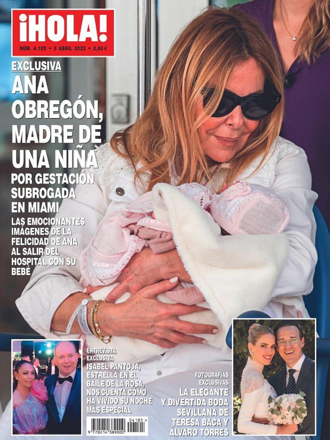 Portada de la revista '¡HOLA!'