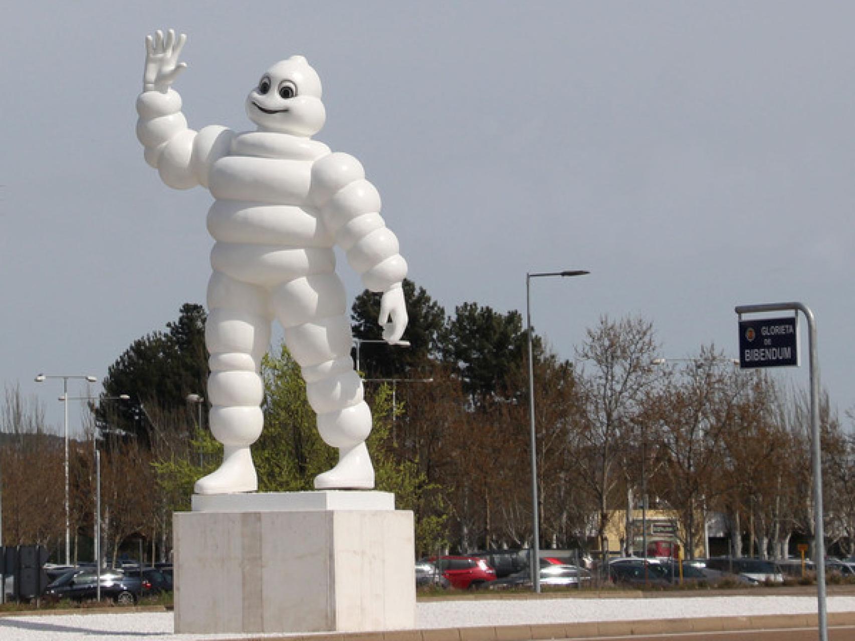 Bibendum en la glorieta