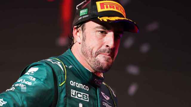 Fernando Alonso en el Gran Premio de Arabia Saudí