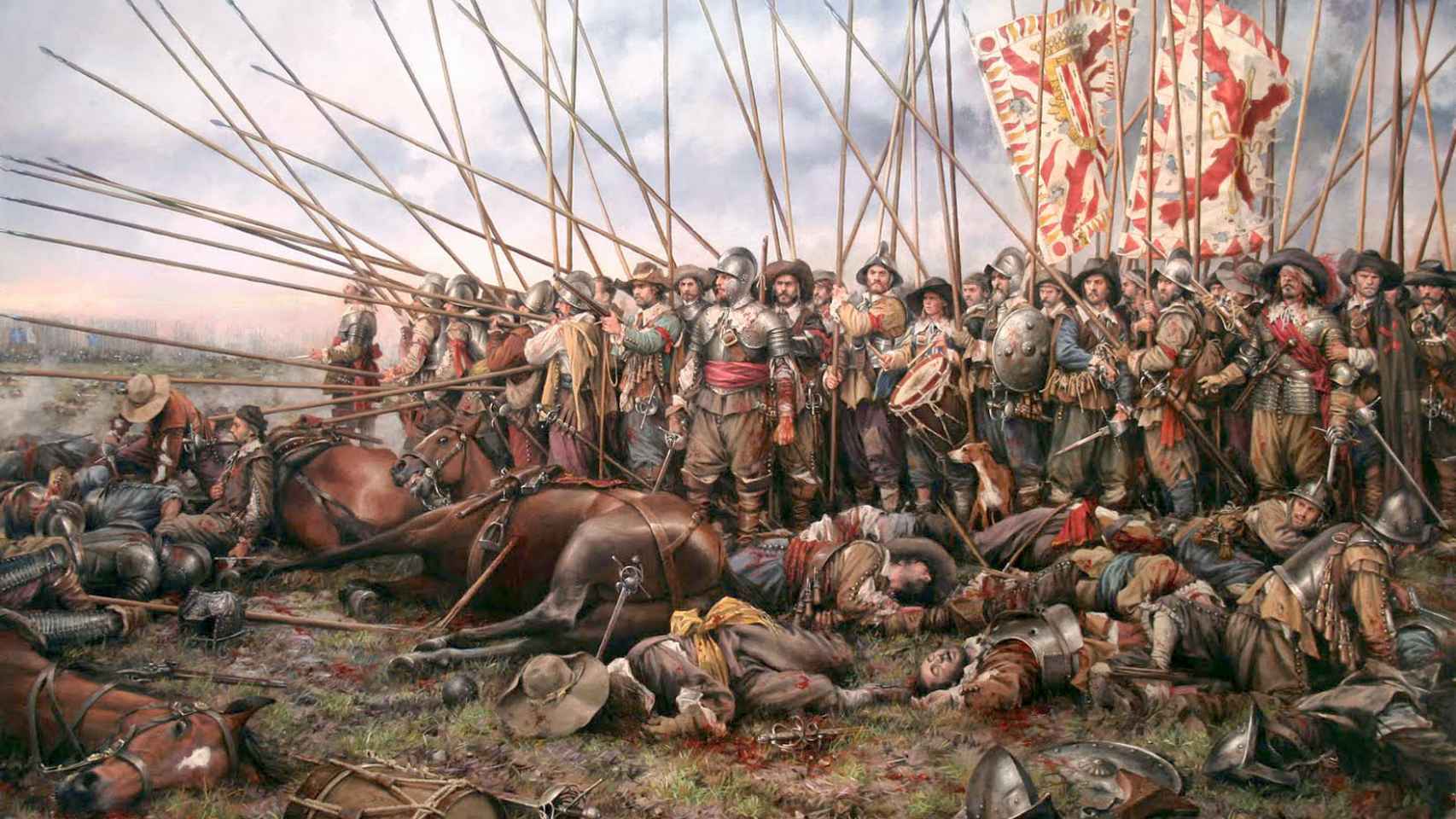 La batalla de Rocroi, según Augusto Ferrer-Dalmau.
