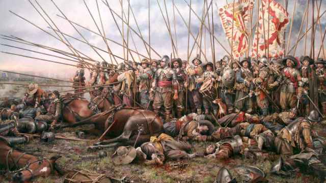 La batalla de Rocroi, según Augusto Ferrer-Dalmau.
