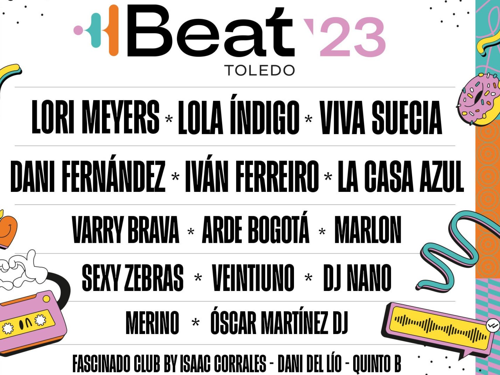 El Toledo Beat Festival cierra el cartel de su primera edición con ...