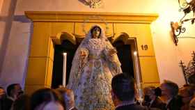 Imagen de la Virgen del Rocío de Málaga.