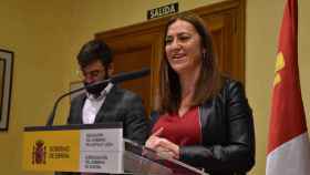 La delegada del Gobierno en Castilla y León, Virginia Barcones