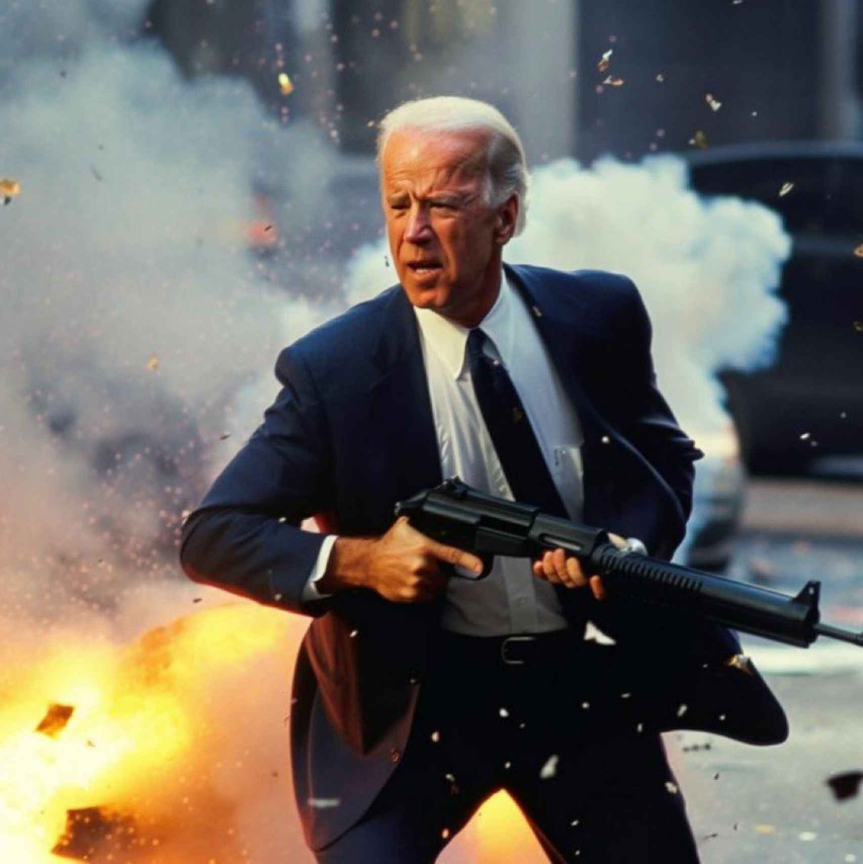 Joe Biden también fue protagonista de imágenes falsas creadas por IA