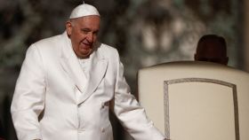 El papa Francisco durante audiencia general en el Vaticano.