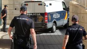 Agentes de la Policía Nacional, en imagen de archivo.