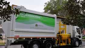 Camión de la recogida de basuras de Orihuela.