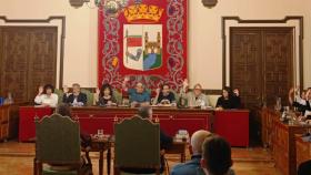Imagen del pleno del Ayuntamiento de Zamora celebrado este viernes.
