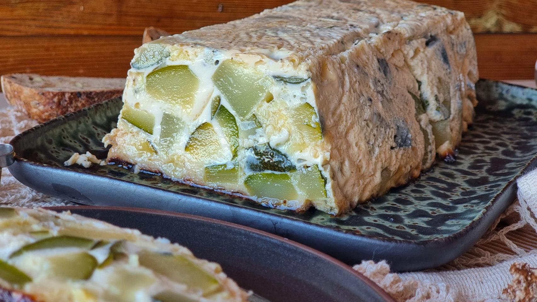 Pastel de calabacines gratinados, una receta rápida y barata para toda la  familia