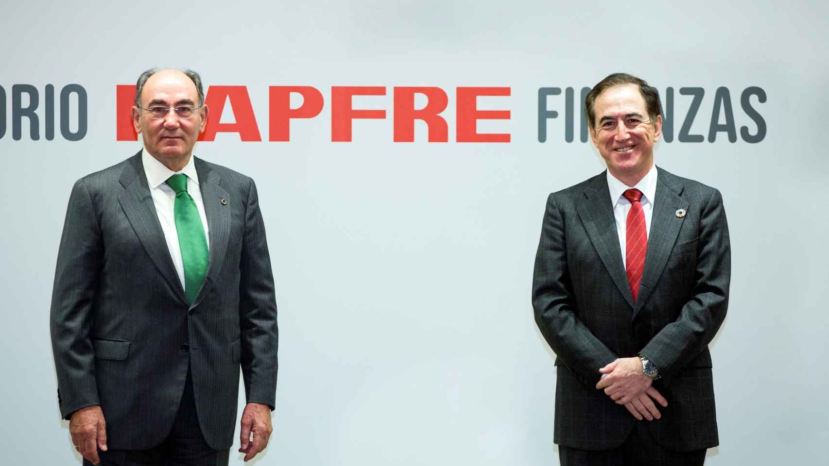 Ignacio Galán, presidente Iberdrola, y Antonio Huertas, presidente Mapfre.