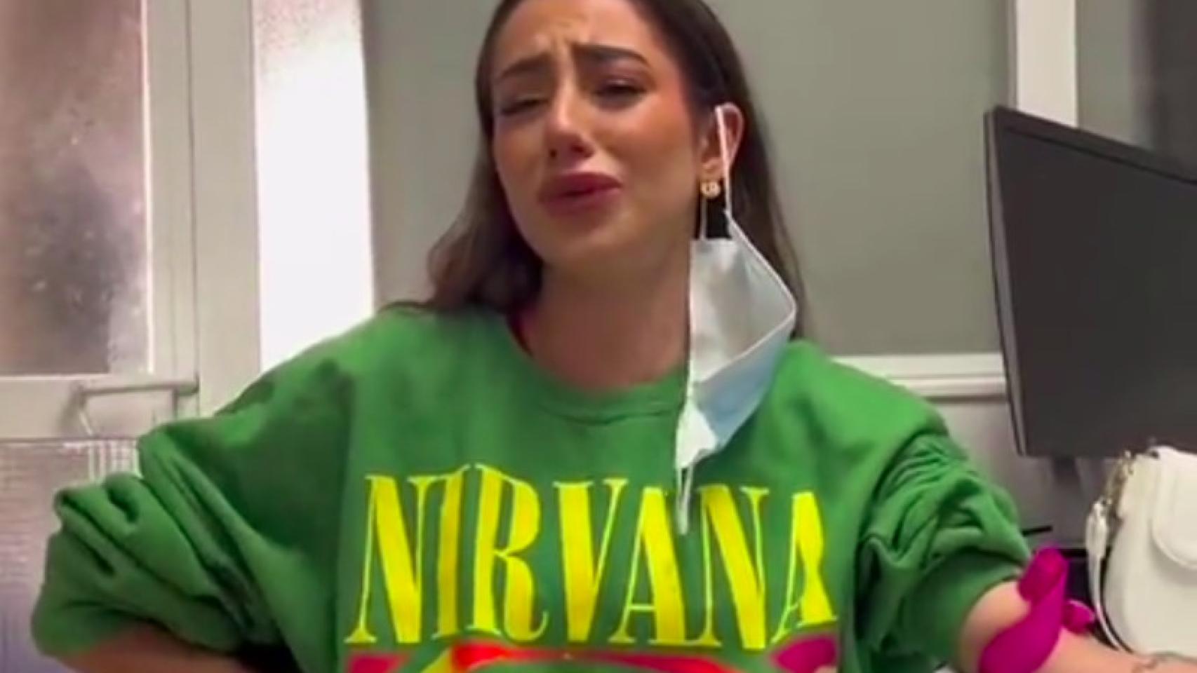 Captura del vídeo de Lola Lolita que se ha hecho viral.