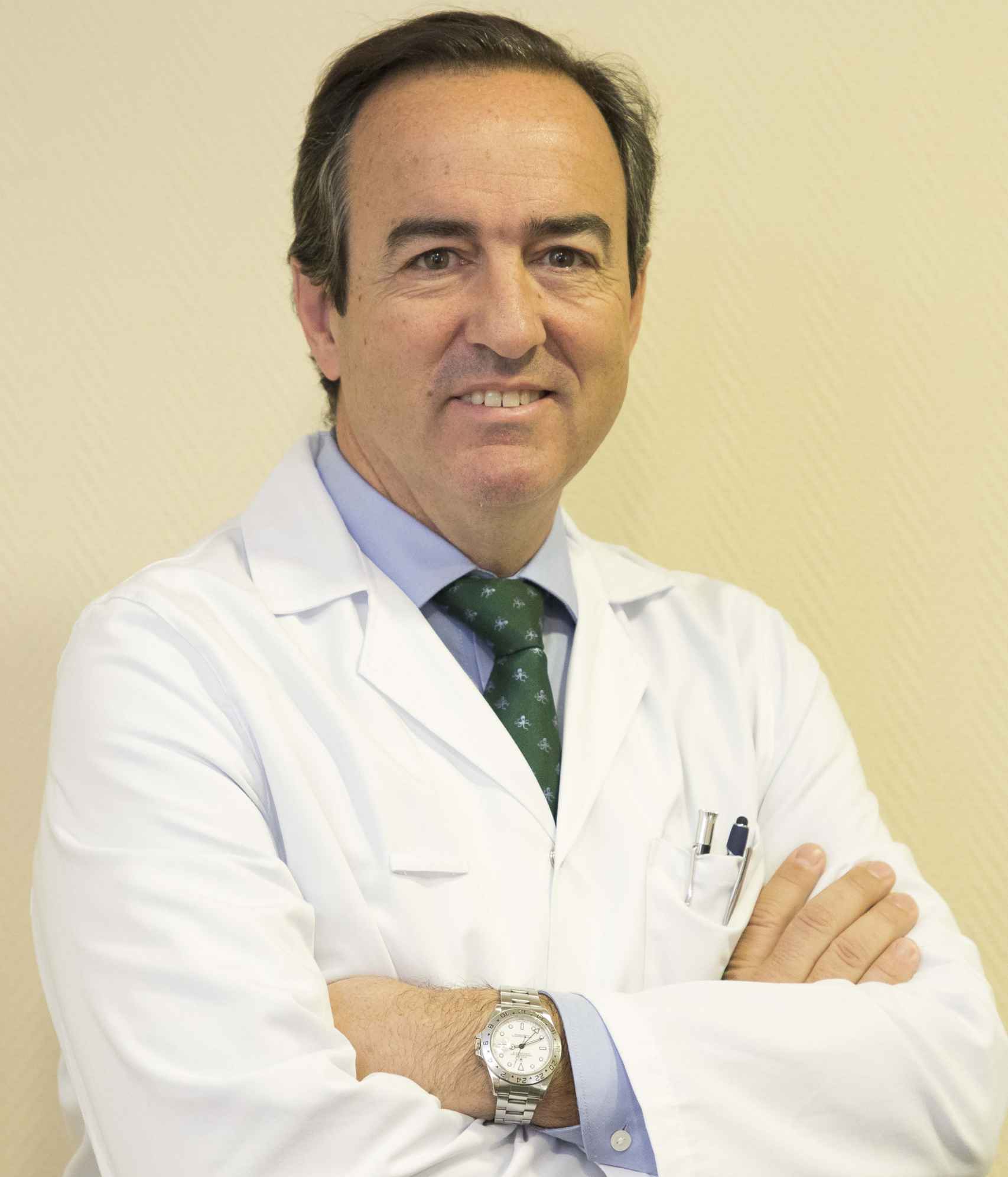 Eduardo Martín Osés, jefe de Servicio de Urología del Hospital Universitario Ruber Juan Bravo.