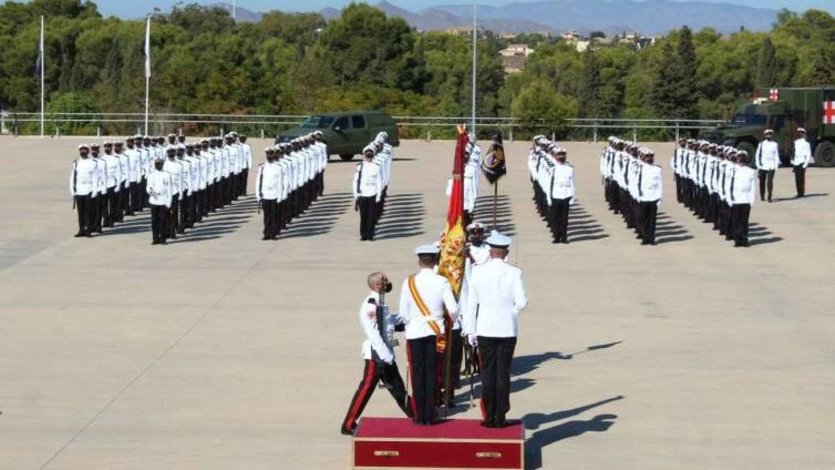 Escuela de Infantería de Marina General Albacete y Fuster de Cartagena.